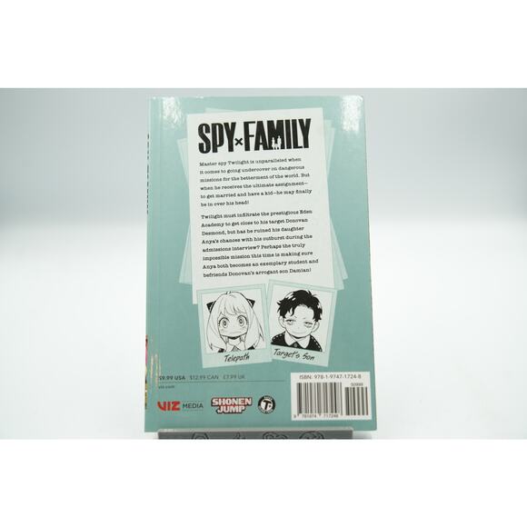 SPY x FAMILY Manga Vol. 1-4 Set English VIZ Media Shonen Jump Tatsuya Endo Lot - Picture 6 of 10